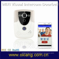 Venta caliente WIFI Intercomunicador visual Timbre / Videoportero / Cámara IP WI-FI \ Para teléfono móvil inteligente